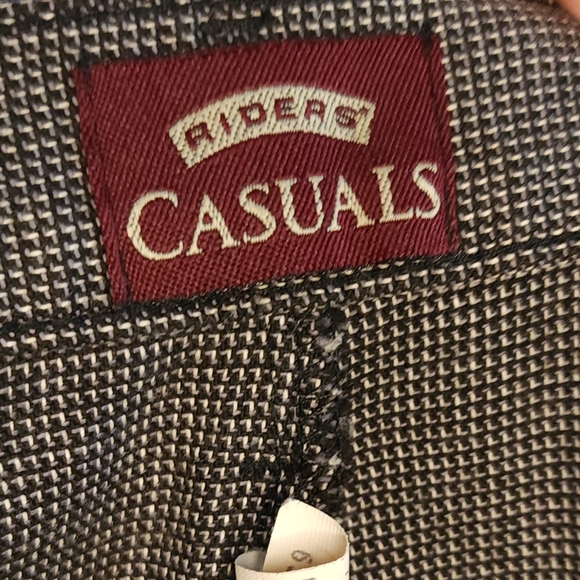 π 3 for $15 Deal! πRiders Casual black white work pant 14 - Picture 4 of 5
